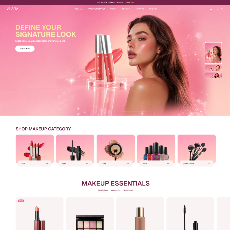 Vector theme preview