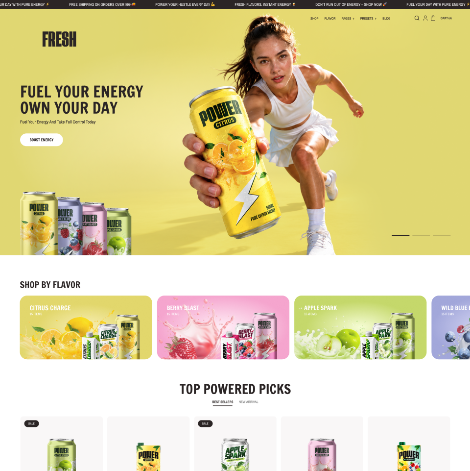 Vector theme preview