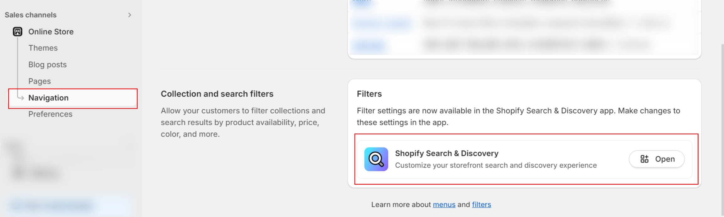 Search and Discovery app