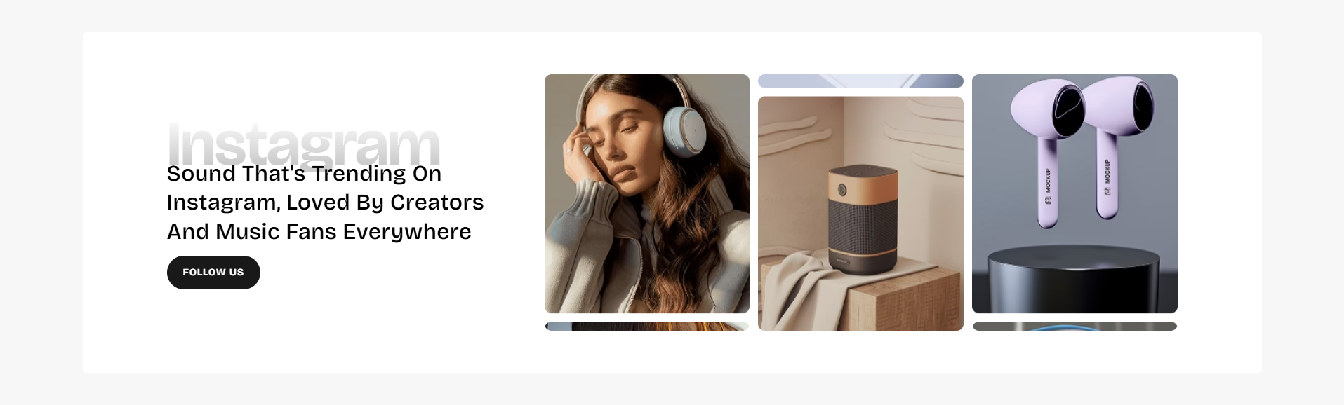 Image Slider section preview
